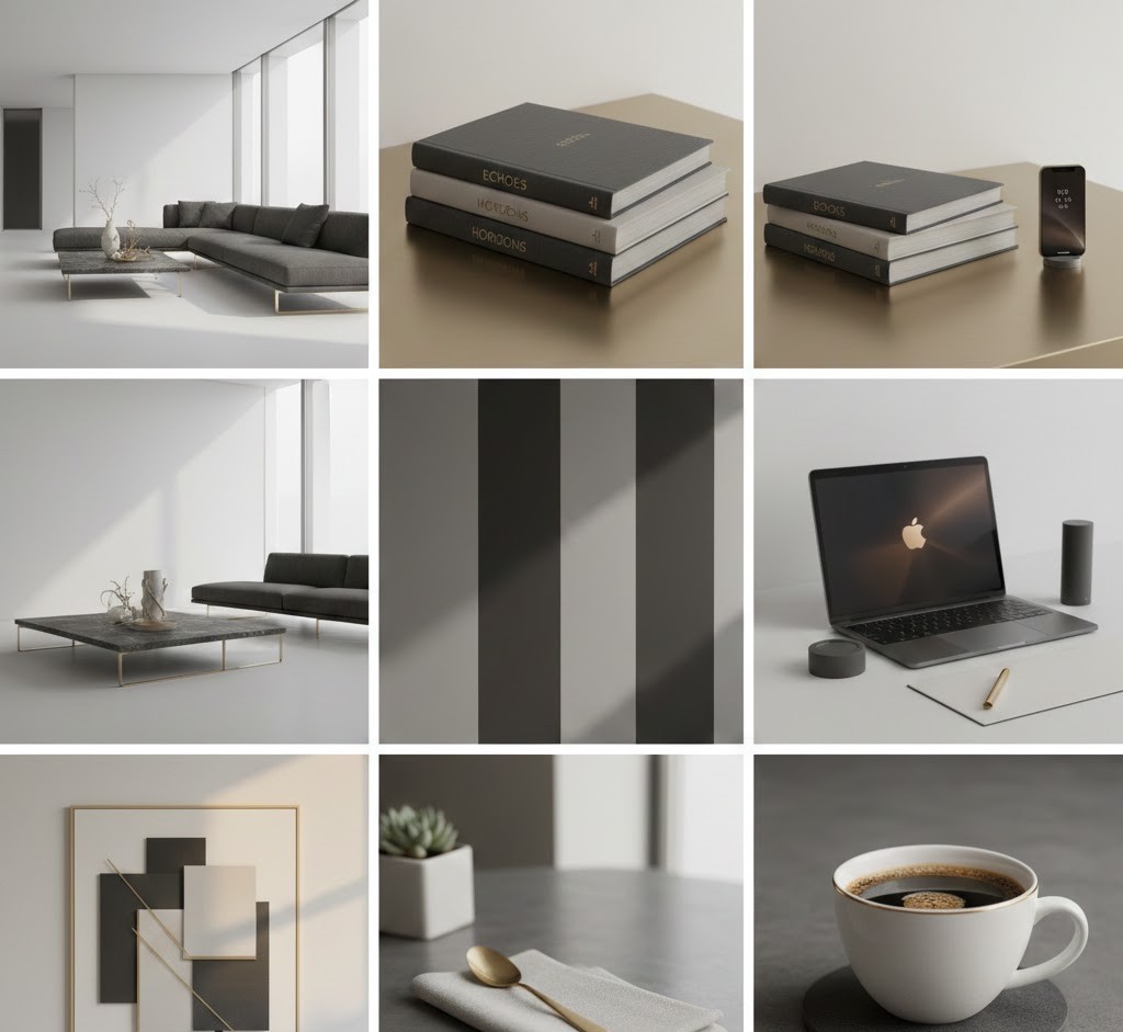 Modern apartment interior design